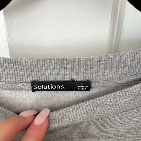 Gray casual dress with Pearls - Picture 6 of 6